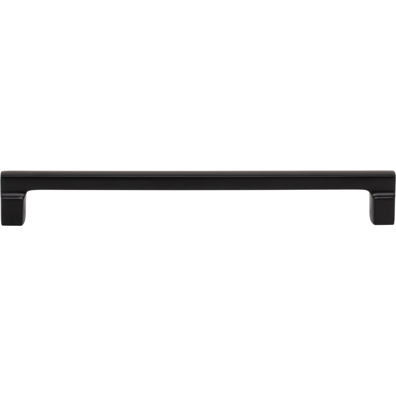 Atlas A526-BL: 224mm cc Reeves Square Bar Cabinet Pull - Matte Black