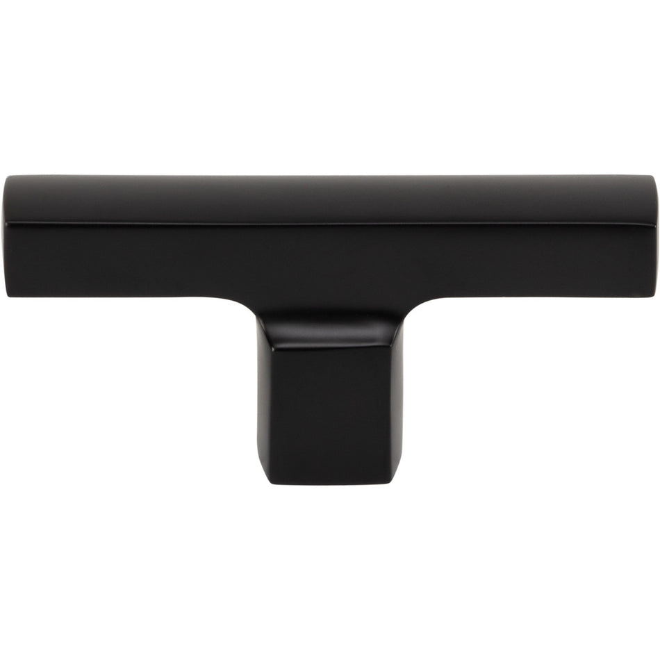 Atlas A521-BL: 2-3/4" Reeves T- Bar Cabinet Knob - Matte Black