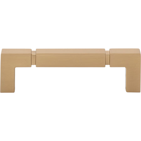 Top Knobs TK3221HB: 3-3/4" cc Langston Cabinet Pull - Honey Bronze