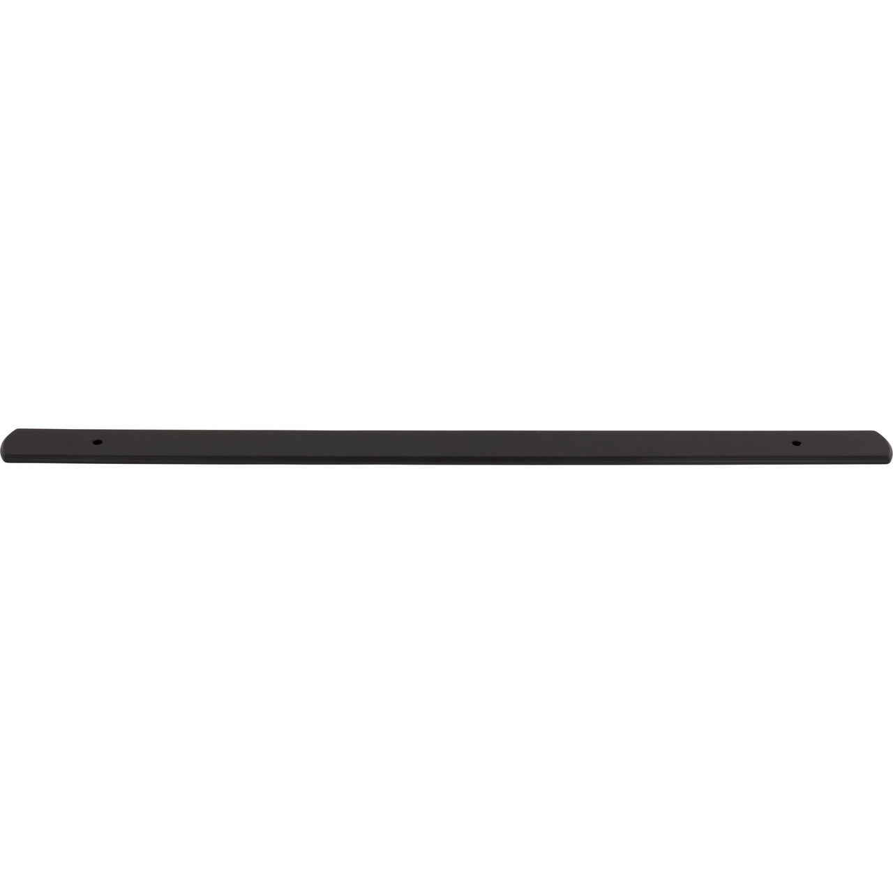 Top Knobs TK3278BLK: 23" Wescott  Backplate - Flat Black