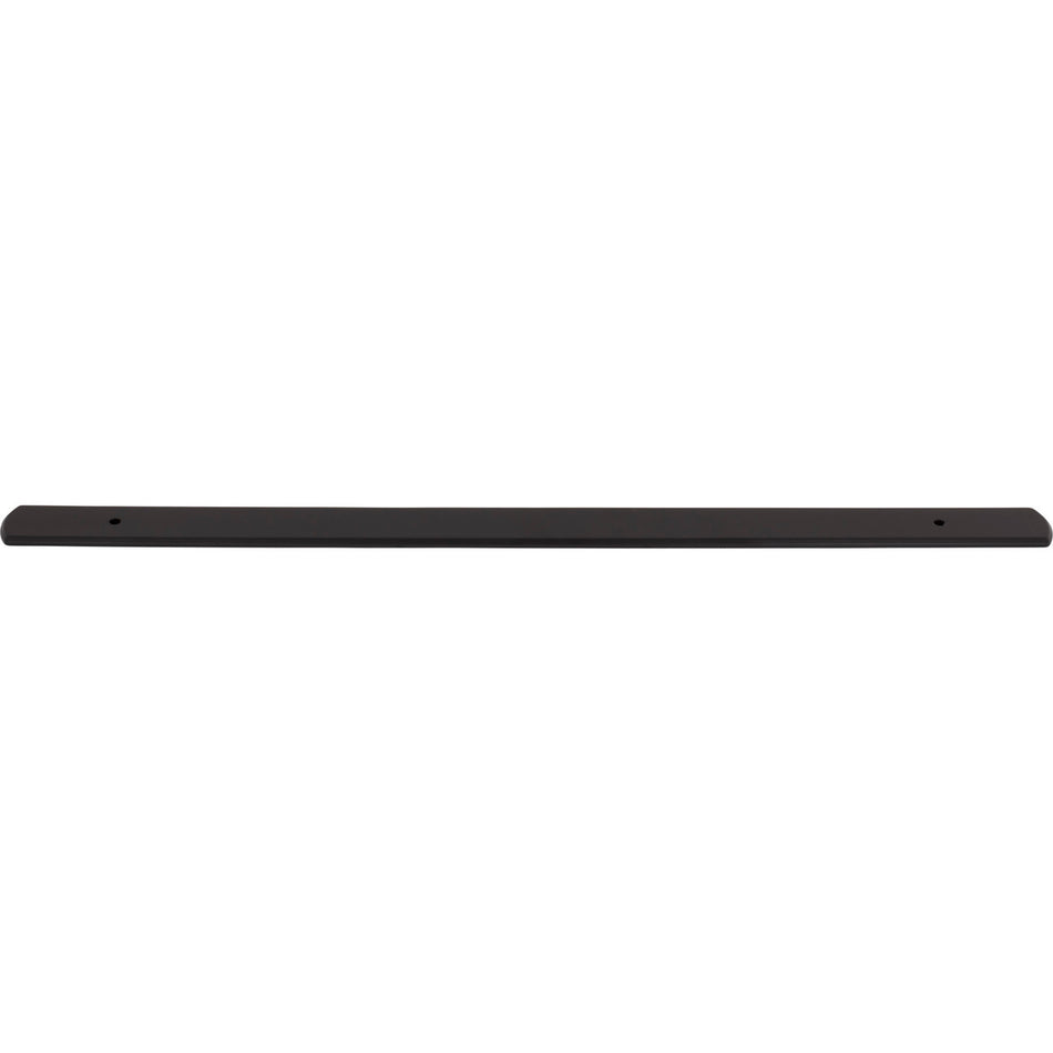 Top Knobs TK3278BLK: 23" Wescott  Backplate - Flat Black