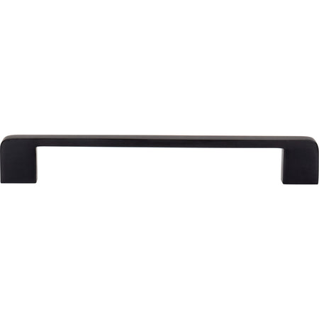 Atlas A993-BL: 7-9/16" cc Clemente Cabinet Pull - Matte Black