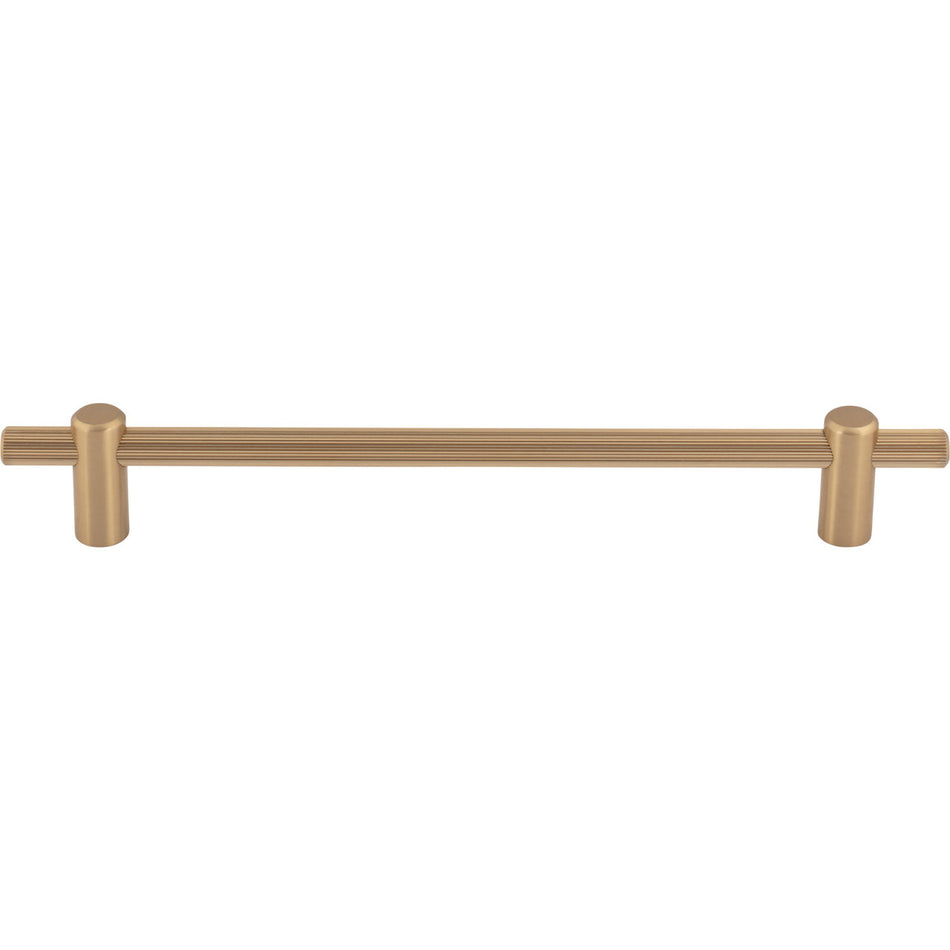 Top Knobs TK3255HB: 7-9/16" cc Dempsey Bar Cabinet Pull - Honey Bronze