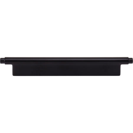 Atlas A534-BL: 160mm cc Kayden Round Bar Cabinet Pull - Matte Black