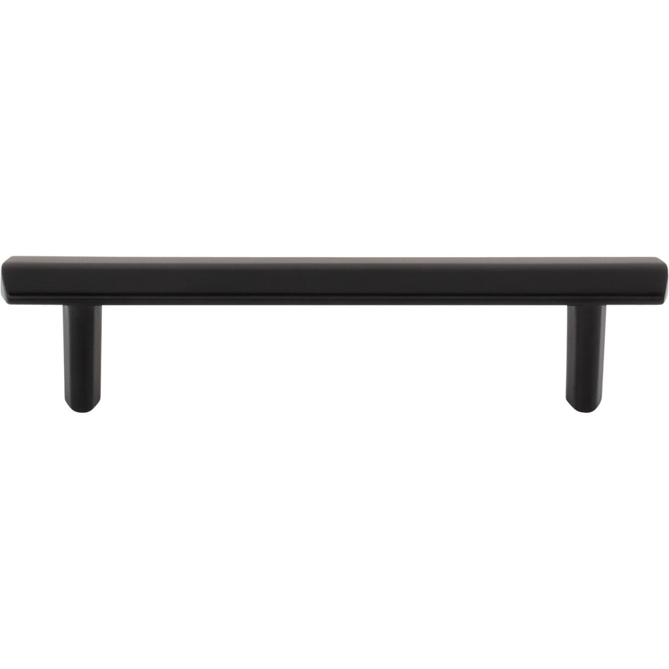 Elements 641-96MB: 96mm cc William Bar Cabinet Pull - Matte Black