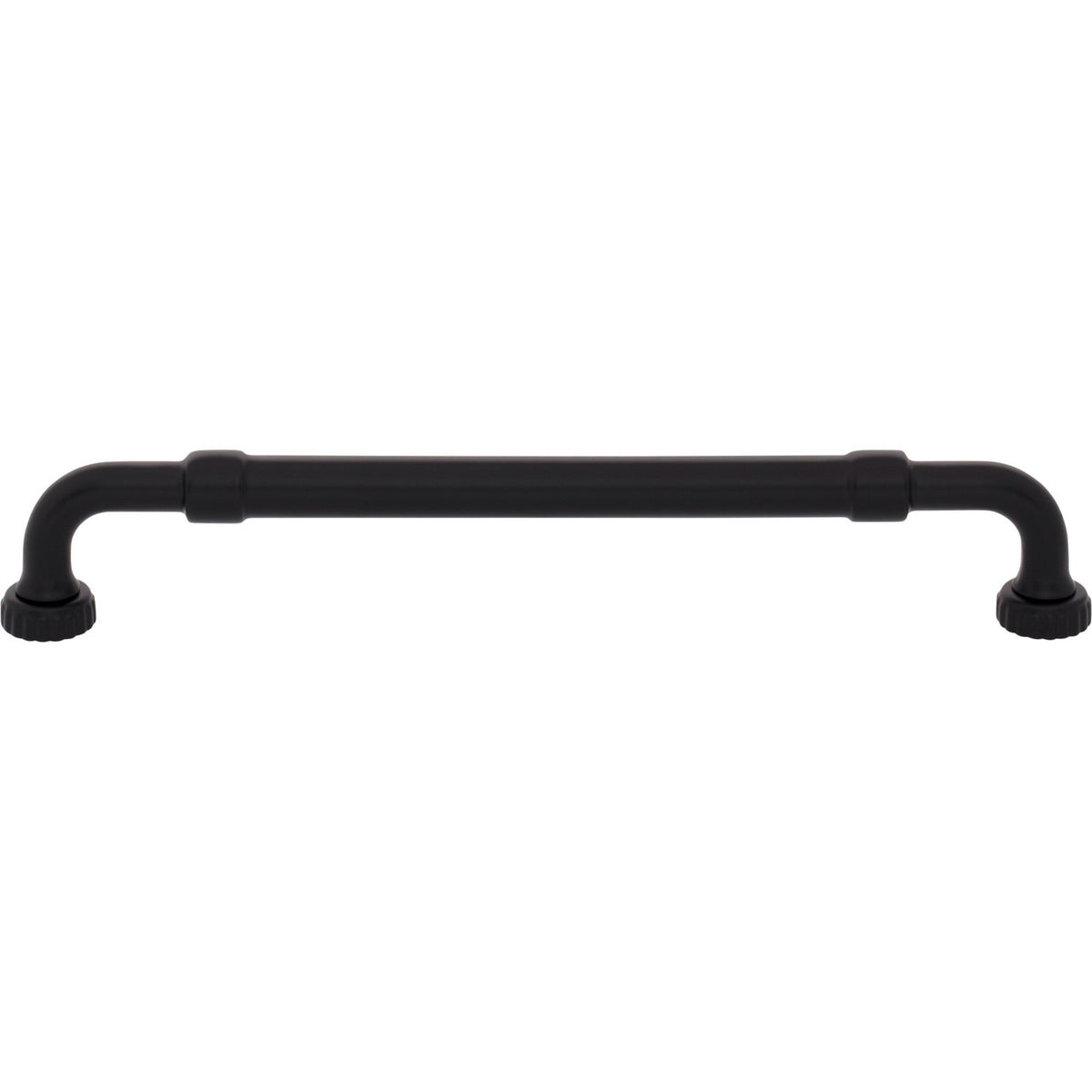 Top Knobs TK3183BLK: 7-9/16" cc Holden Cabinet Pull - Flat Black