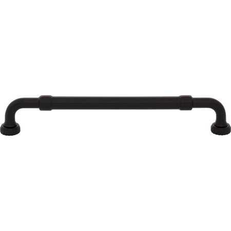 Top Knobs TK3183BLK: 7-9/16" cc Holden Cabinet Pull - Flat Black