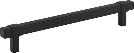 Jeffrey Alexander 293-160MB: 160mm cc Zane Cabinet Pull - Matte Black