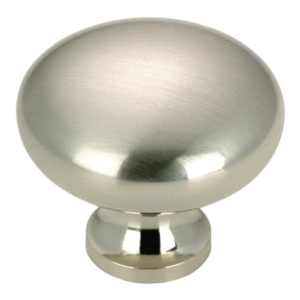 Richelieu BP770175: 1-1/4" Urban Cabinet Knob - Brushed Nickel