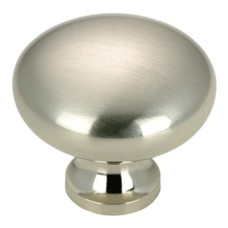 Richelieu BP770175: 1-1/4" Urban Cabinet Knob - Brushed Nickel