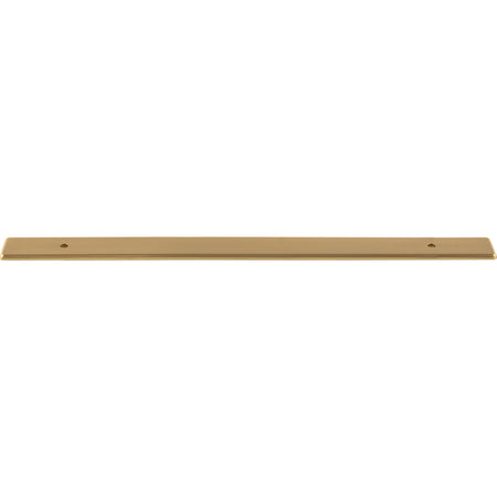 Top Knobs TK3285HB: 11-13/16" Radcliffe  Backplate - Honey Bronze