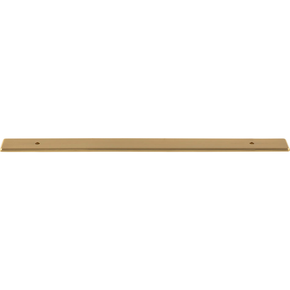 Top Knobs TK3285HB: 11-13/16" Radcliffe  Backplate - Honey Bronze