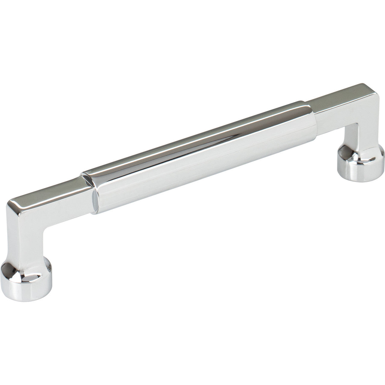 Top Knobs TK3092PC: 5-1/16" cc Regent's Park Cumberland Cabinet Pull - Polished Chrome