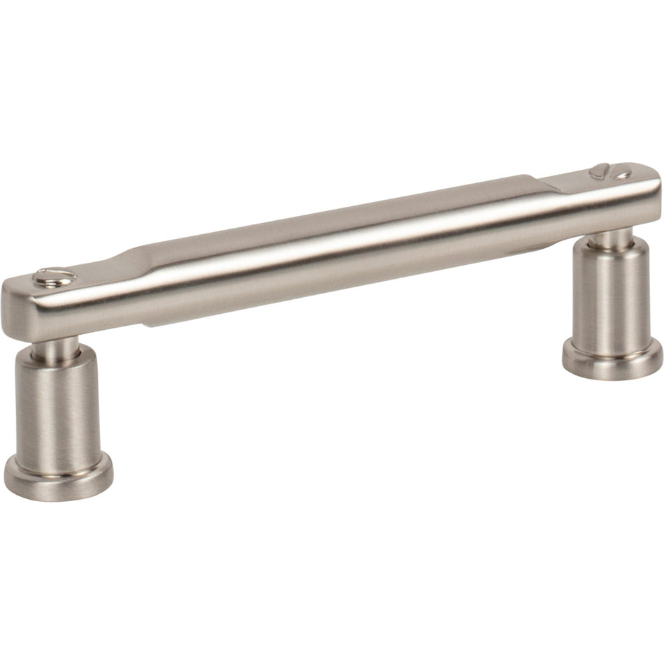 Atlas A982-BRN: 3-3/4" cc Everitt Cabinet Pull - Brushed Nickel