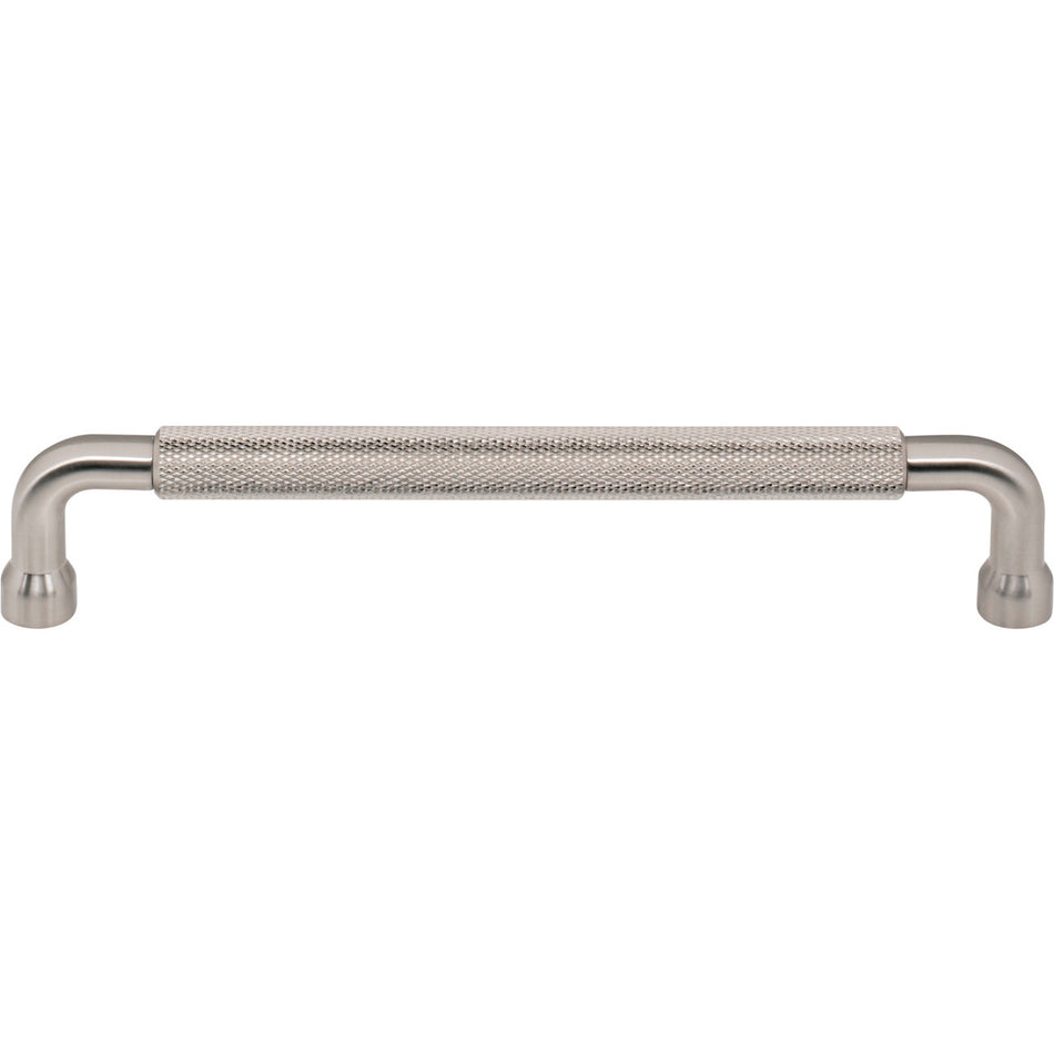 Top Knobs TK3264BSN: 6-5/16" cc Garrison Bar Cabinet Pull - Brushed Satin Nickel