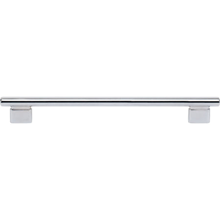 Atlas A516-CH: 224mm cc Holloway Round Bar  Cabinet Pull - Polished Chrome