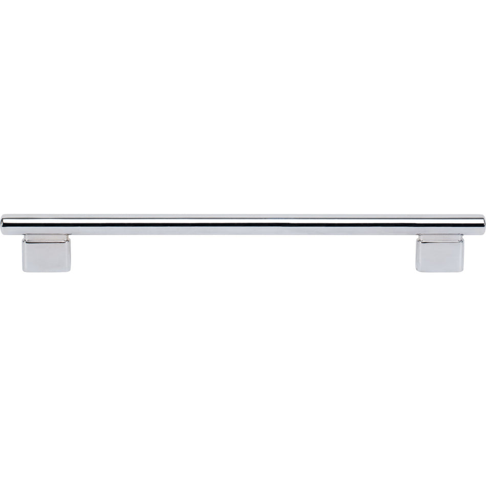 Atlas A516-CH: 224mm cc Holloway Round Bar  Cabinet Pull - Polished Chrome