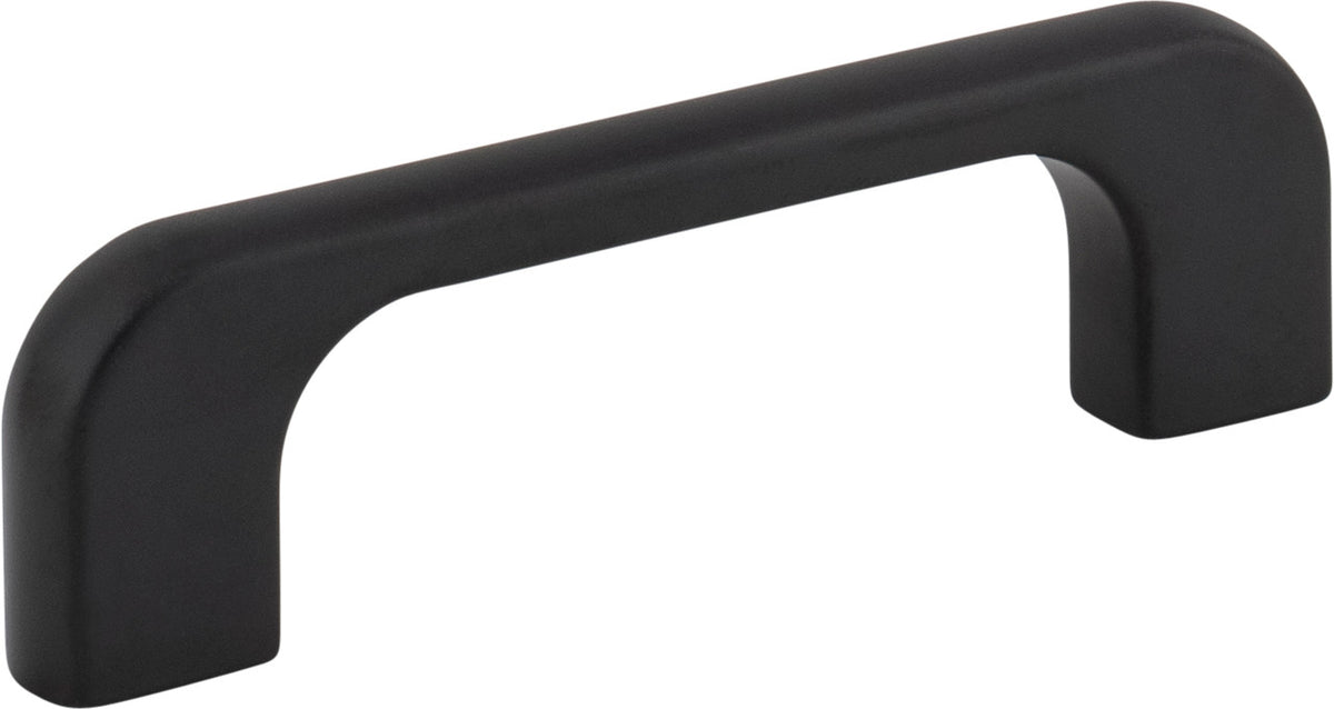 Jeffrey Alexander 264-3MB: 3" cc Alvar Cabinet Pull - Matte Black