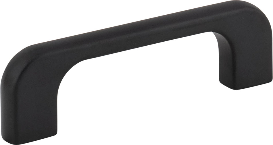 Jeffrey Alexander 264-3MB: 3" cc Alvar Cabinet Pull - Matte Black