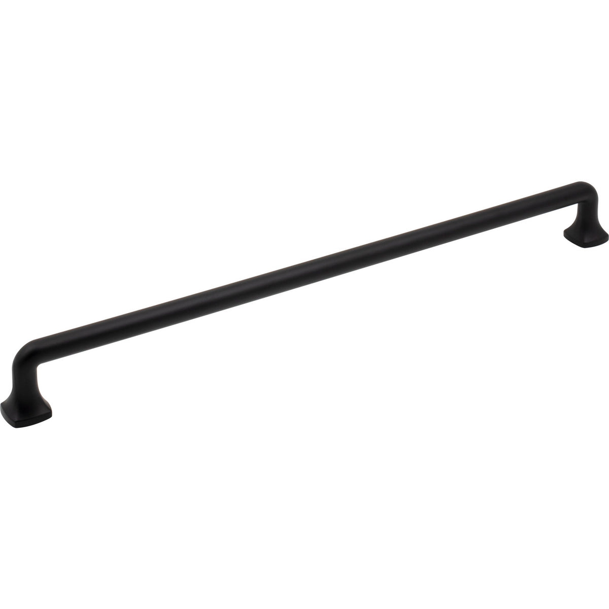 Jeffrey Alexander 663-305MB: 305mm cc Griffin Bar Cabinet Pull - Matte Black