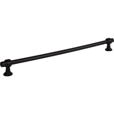 Atlas 346-BL: 11-5/16" cc Bronte Cabinet Pull - Matte Black