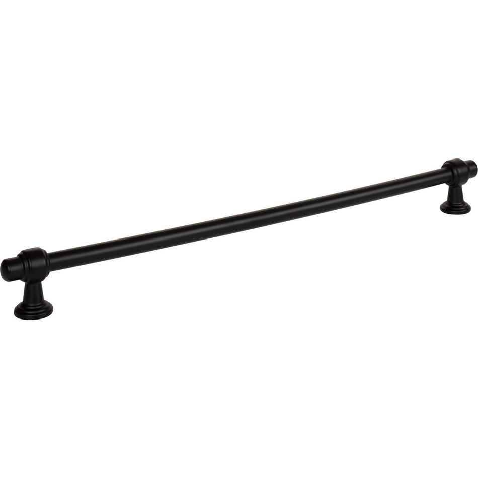 Atlas 346-BL: 11-5/16" cc Bronte Cabinet Pull - Matte Black
