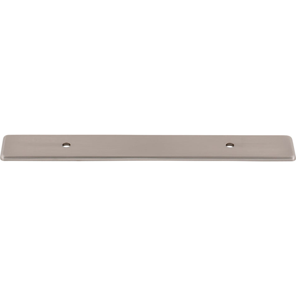 Top Knobs TK3281BSN: 1" Radcliffe  Backplate - Brushed Satin Nickel