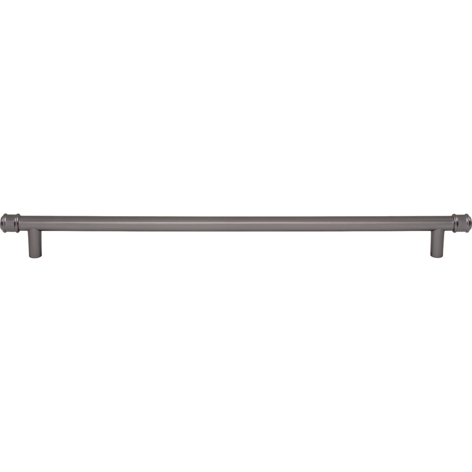 Top Knobs TK3296AG: 12" cc Elland Cabinet Pull - Ash Gray