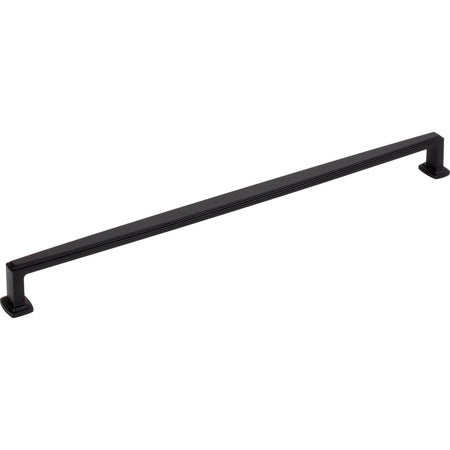 Jeffrey Alexander 171-305MB: 305mm cc Richard Cabinet Pull - Matte Black