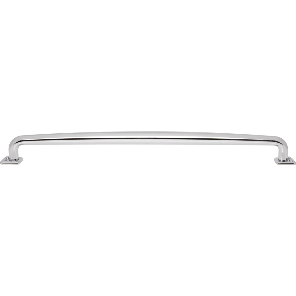 Atlas A548-CH: 18" cc Benning D-Handle Appliance Pull - Polished Chrome