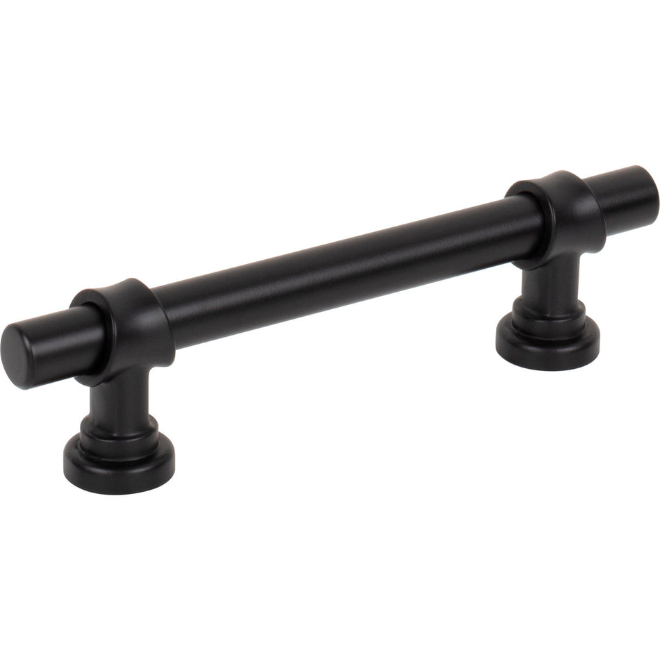Top Knobs M2832: 3-3/4" cc  Bar Cabinet Pull - Flat Black