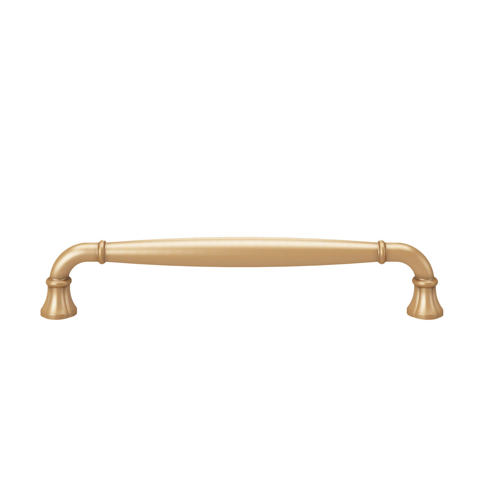 Atlas A6014-WB: 6-5/16" cc Lanehurst Cabinet Pull - Warm Brass