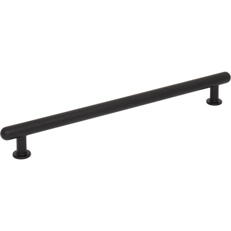 Top Knobs TK3335BLK: 8-13/16" Lambert Bar Cabinet Pull - Flat Black