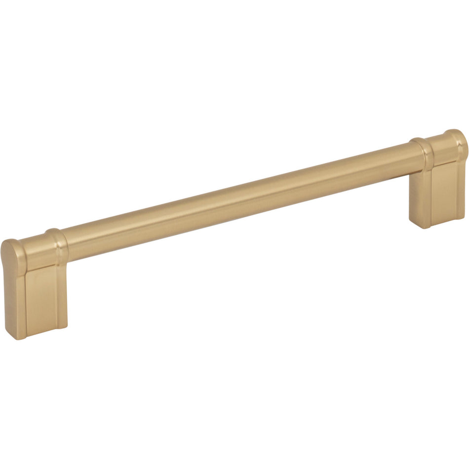 Top Knobs TK3384HB: 6-5/16" Newburn D-Handle Cabinet Pull - Honey Bronze