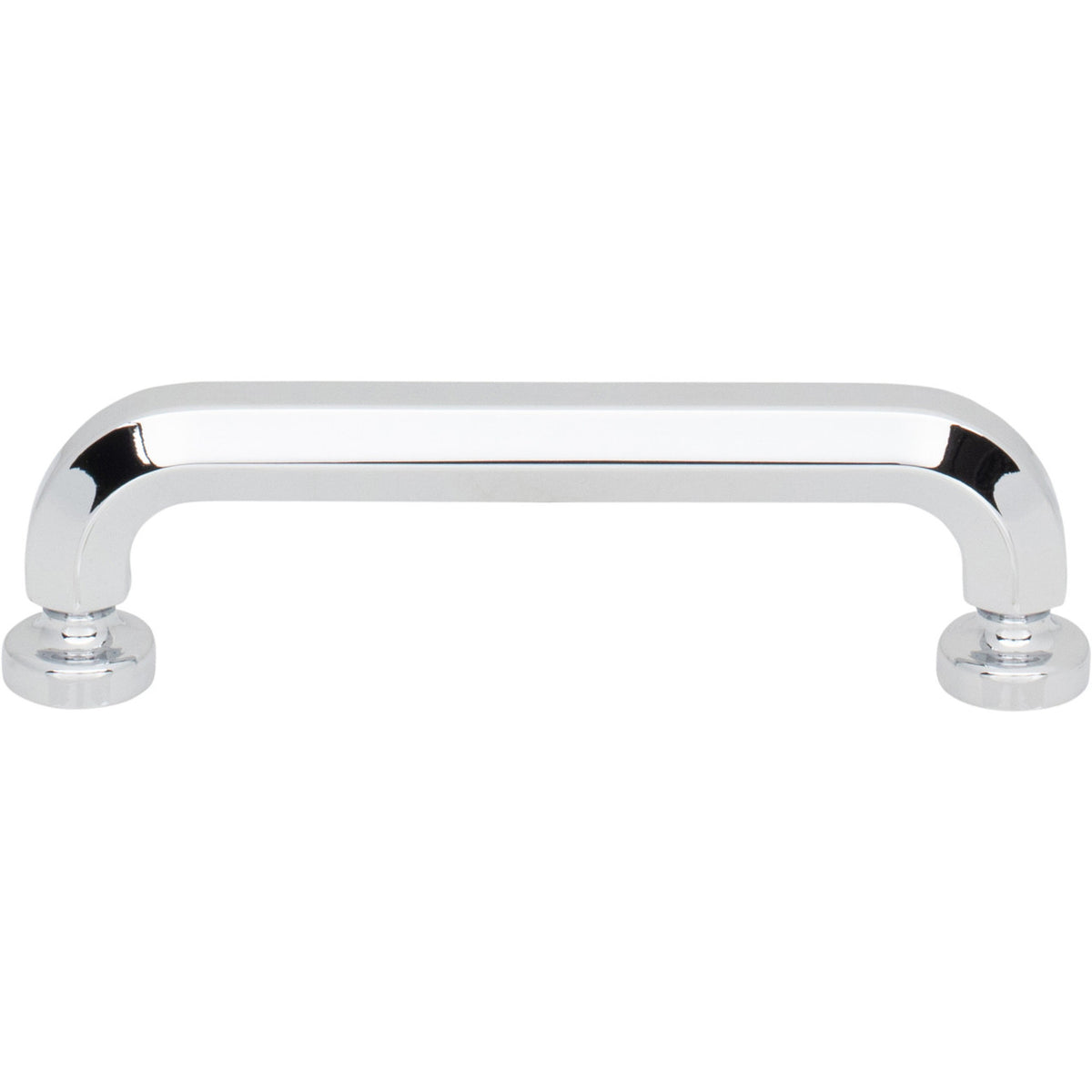 Top Knobs TK3321PC: 3-3/4" Stanmore D-Handle Cabinet Pull - Polished Chrome