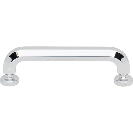 Top Knobs TK3321PC: 3-3/4" Stanmore D-Handle Cabinet Pull - Polished Chrome