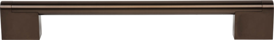 Top Knobs M2516: 24" cc Princetonian Round Bar Appliance Pull - Oil Rubbed Bronze