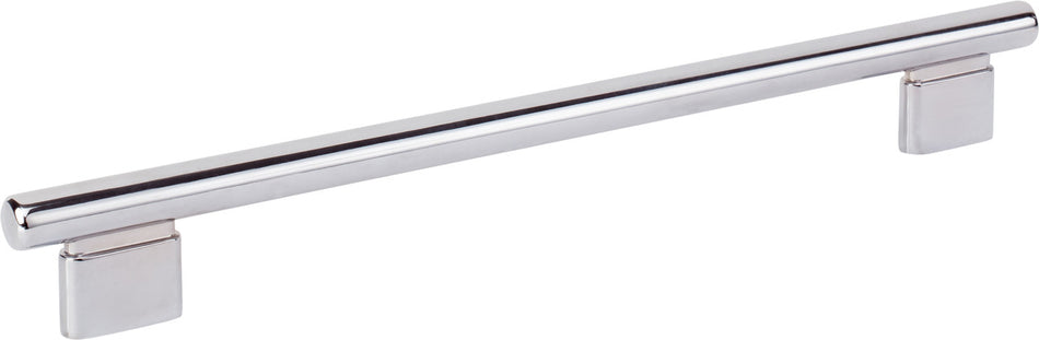 Atlas A516-CH: 224mm cc Holloway Round Bar  Cabinet Pull - Polished Chrome