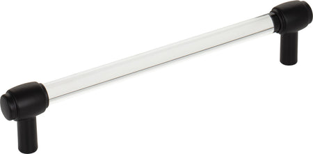 Jeffrey Alexander 775-160MB : 160mm cc Carmen Bar Cabinet Pull - Matte Black