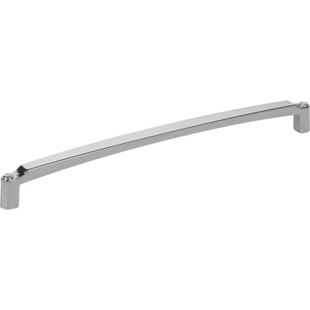 Top Knobs TK3175PC: 8-13/16" cc Haddonfield D-Handle Cabinet Pull - Polished Chrome