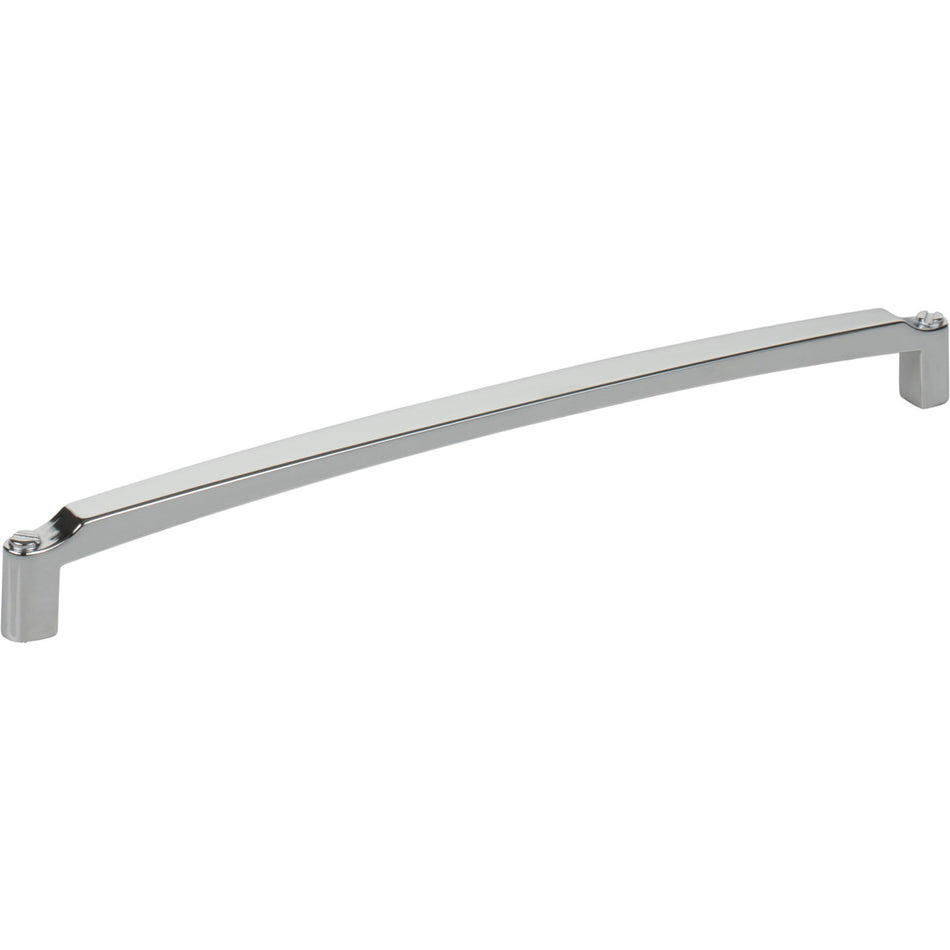 Top Knobs TK3175PC: 8-13/16" cc Haddonfield D-Handle Cabinet Pull - Polished Chrome
