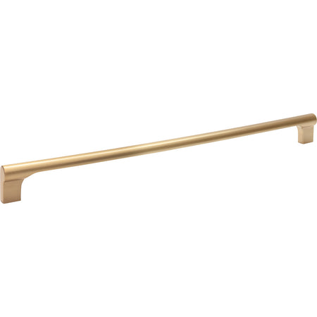 Atlas A659-WB: 18" cc Whittier Cabinet Pull - Warm Brass