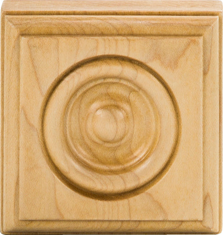 Hardware Resources ROS1ALD: 3" x 3" x 7/8" Traditional Rosette - Alder