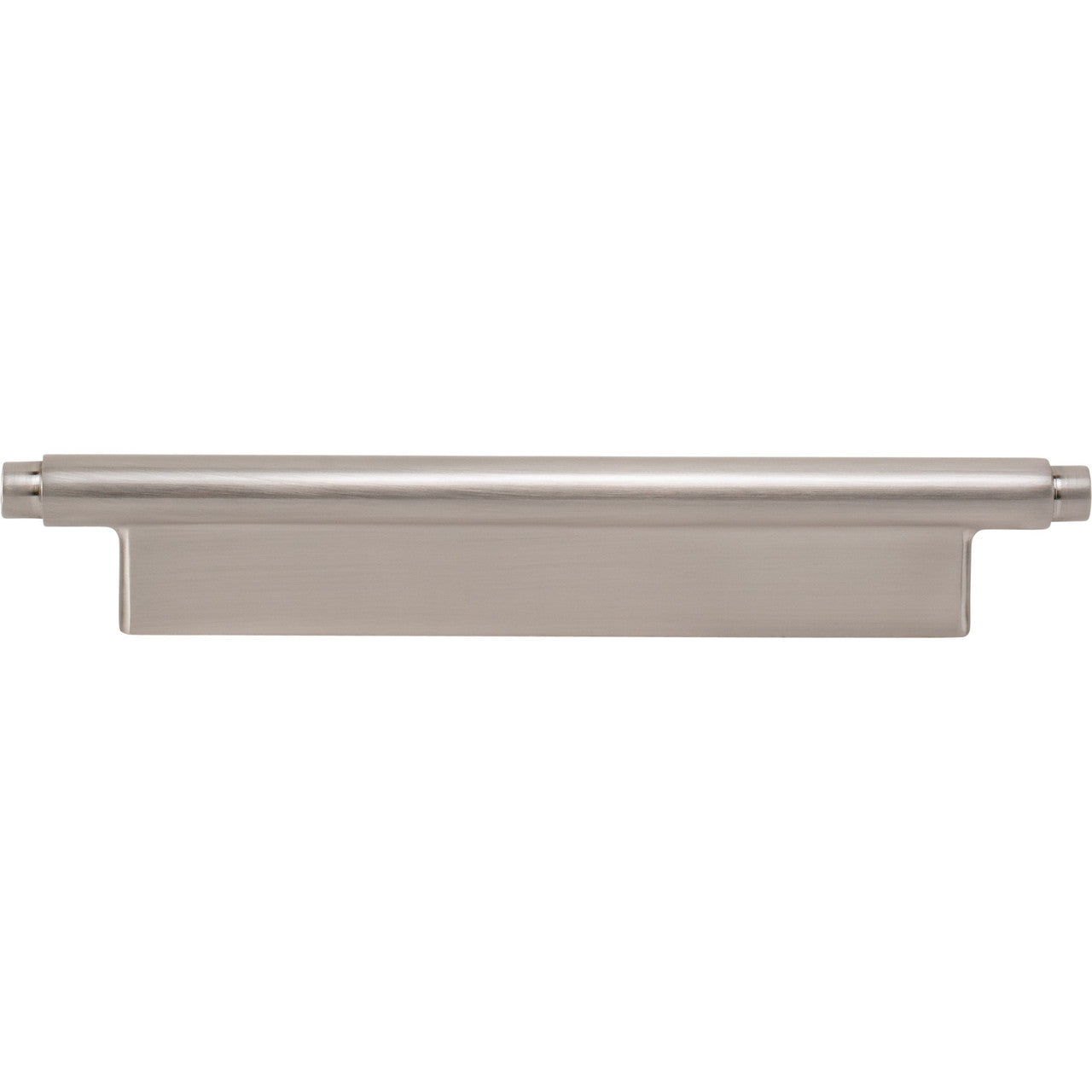 Atlas A533-BRN: 128mm cc Kayden Round Bar Cabinet Pull - Brushed Nickel