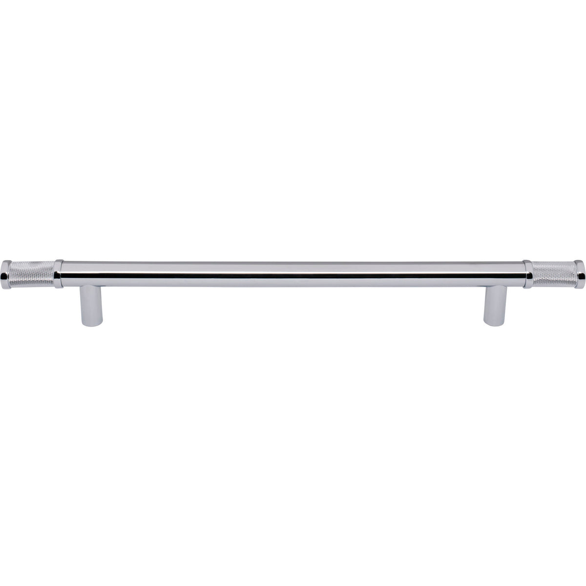 Top Knobs TK3238PC: 12" cc Burnham Bar Cabinet Pull - Polished Chrome