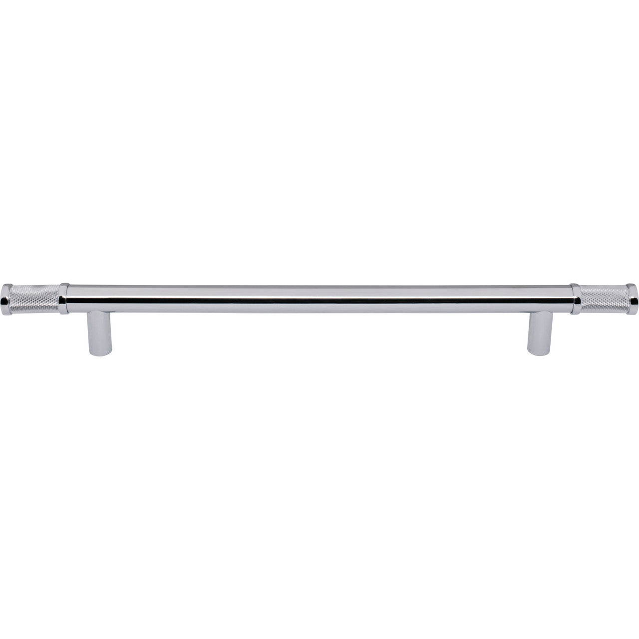 Top Knobs TK3238PC: 12" cc Burnham Bar Cabinet Pull - Polished Chrome