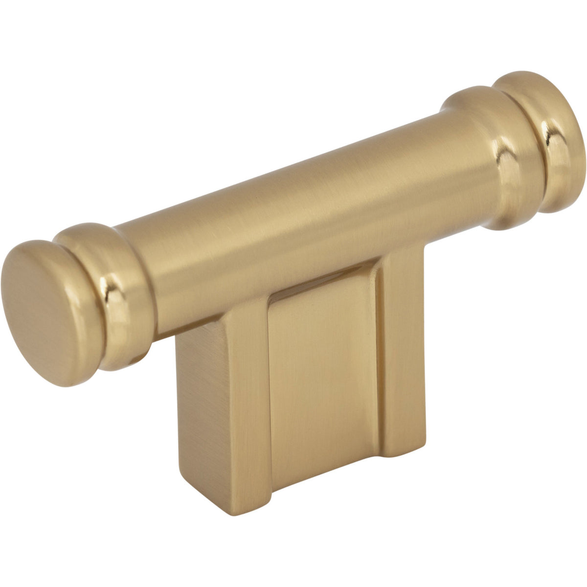 Top Knobs TK3380HB: 2-1/4" Newburn T-Bar Cabinet Knob - Honey Bronze
