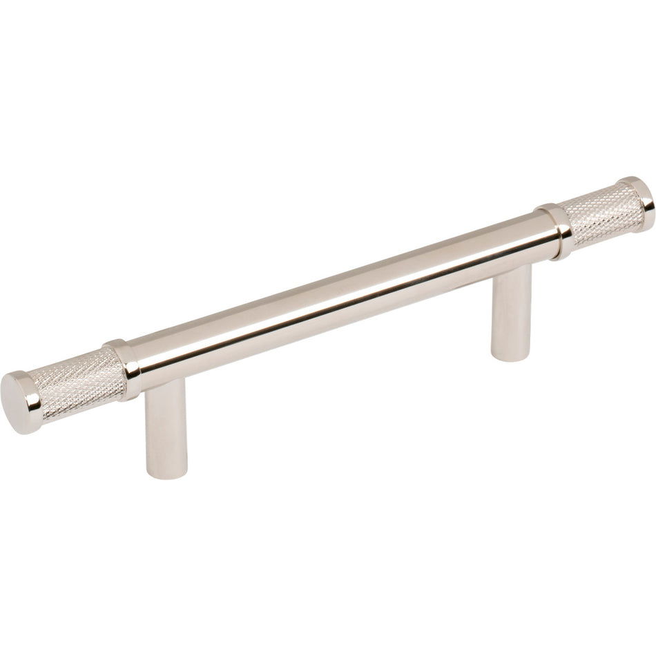 Top Knobs TK3232PN: 3-3/4" cc Burnham Bar Cabinet Pull - Polished Nickel