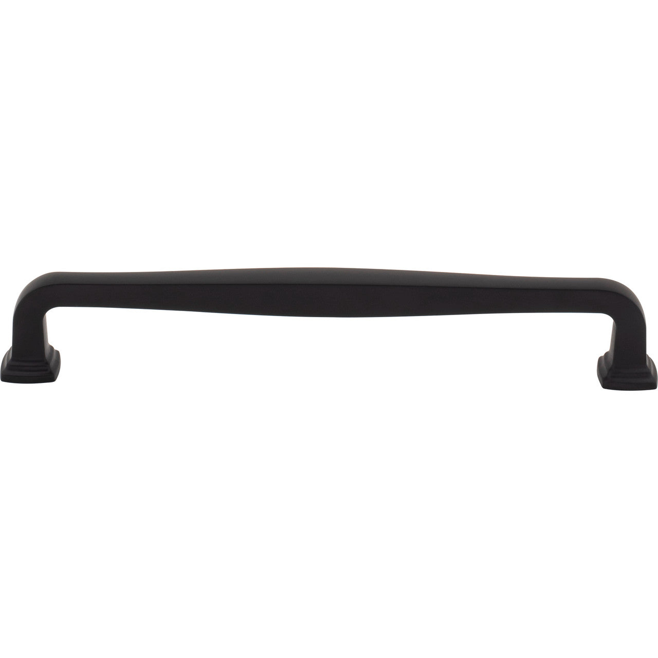 Jeffrey Alexander 782-192MB: 192mm cc Fontana Bar Cabinet Pull - Matte Black