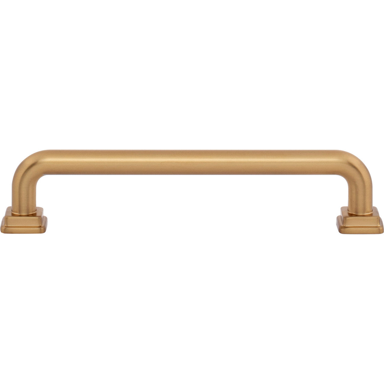 Atlas A6024-WB: 5-1/16" cc Kimberton Bar Cabinet Pull - Warm Brass